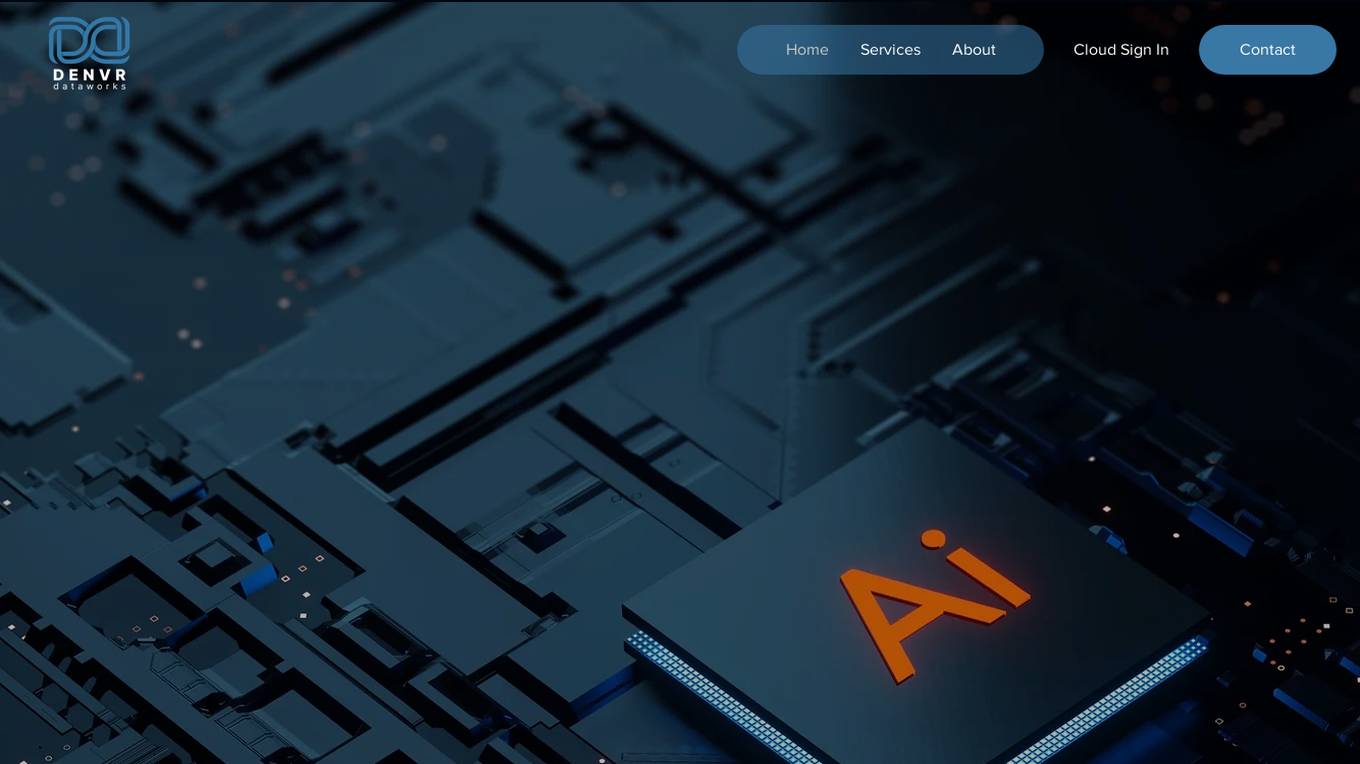 Denvr DataWorks AI Cloud Screenshot