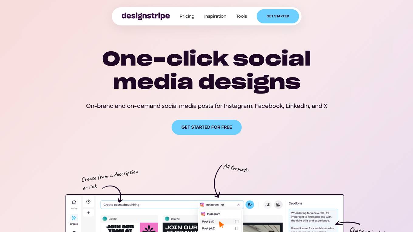 Designstripe Screenshot