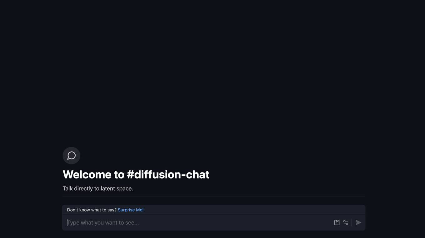 Diffusion Chat Screenshot