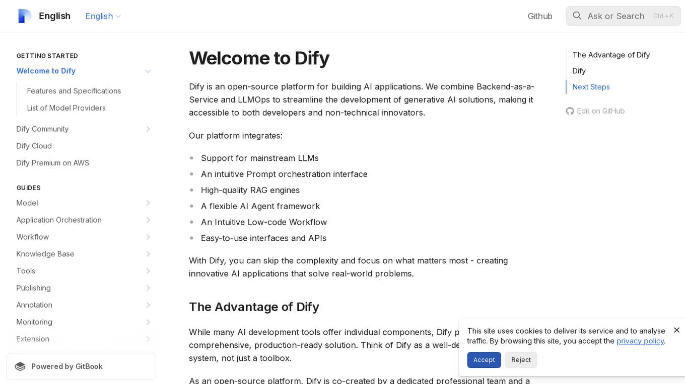 Dify Screenshot