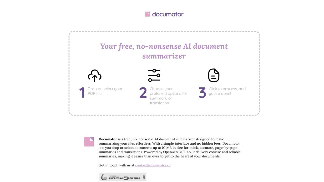 Documator Screenshot