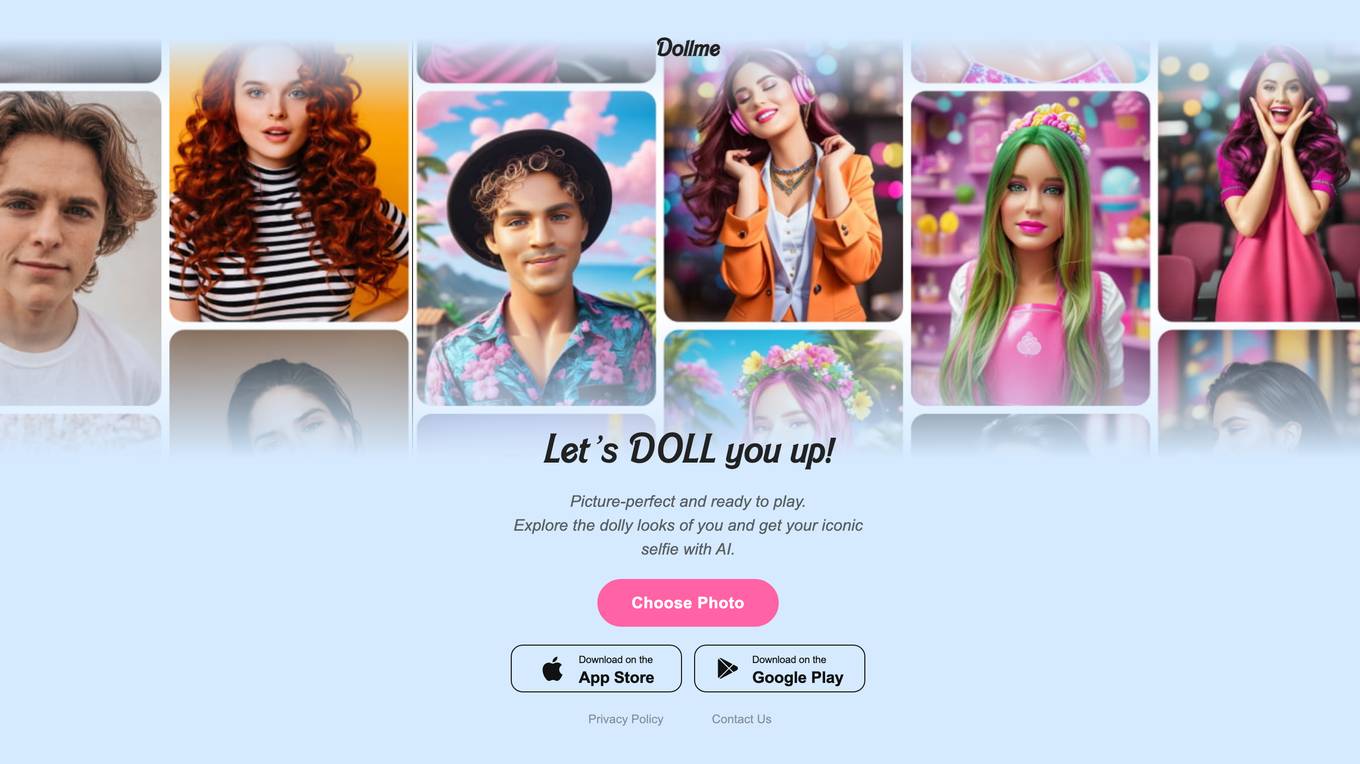 Dollme.app Screenshot