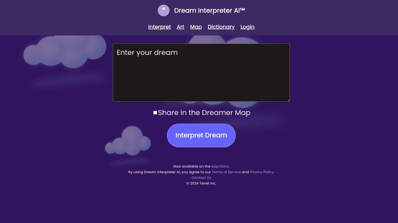 AI Dream Interpretations & Free Dream Dictionary screenshot