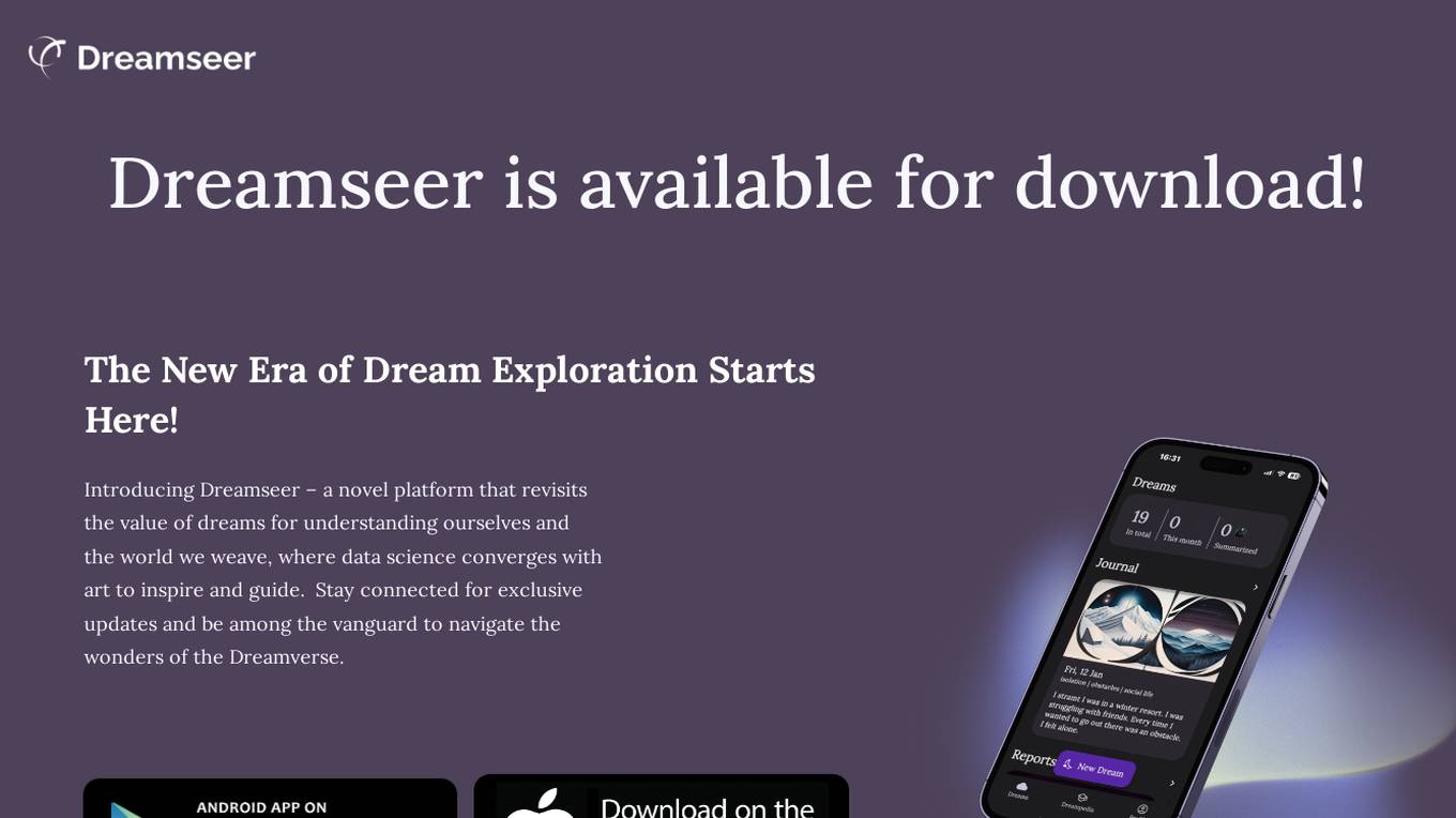 Dreamseer Screenshot