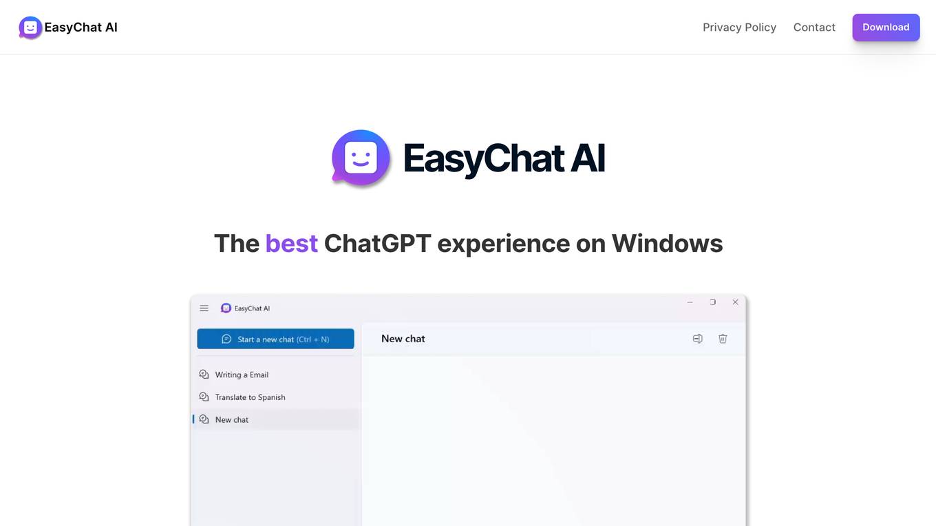 EasyChat AI Screenshot