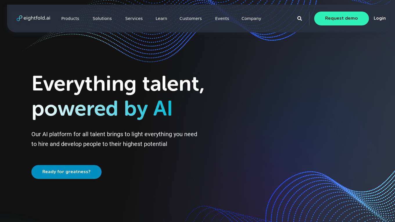 Eightfold Talent Intelligence Screenshot