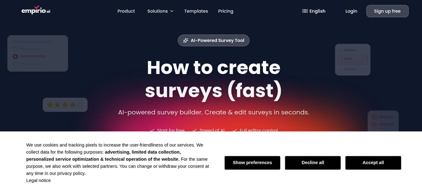 Empirio.ai Screenshot