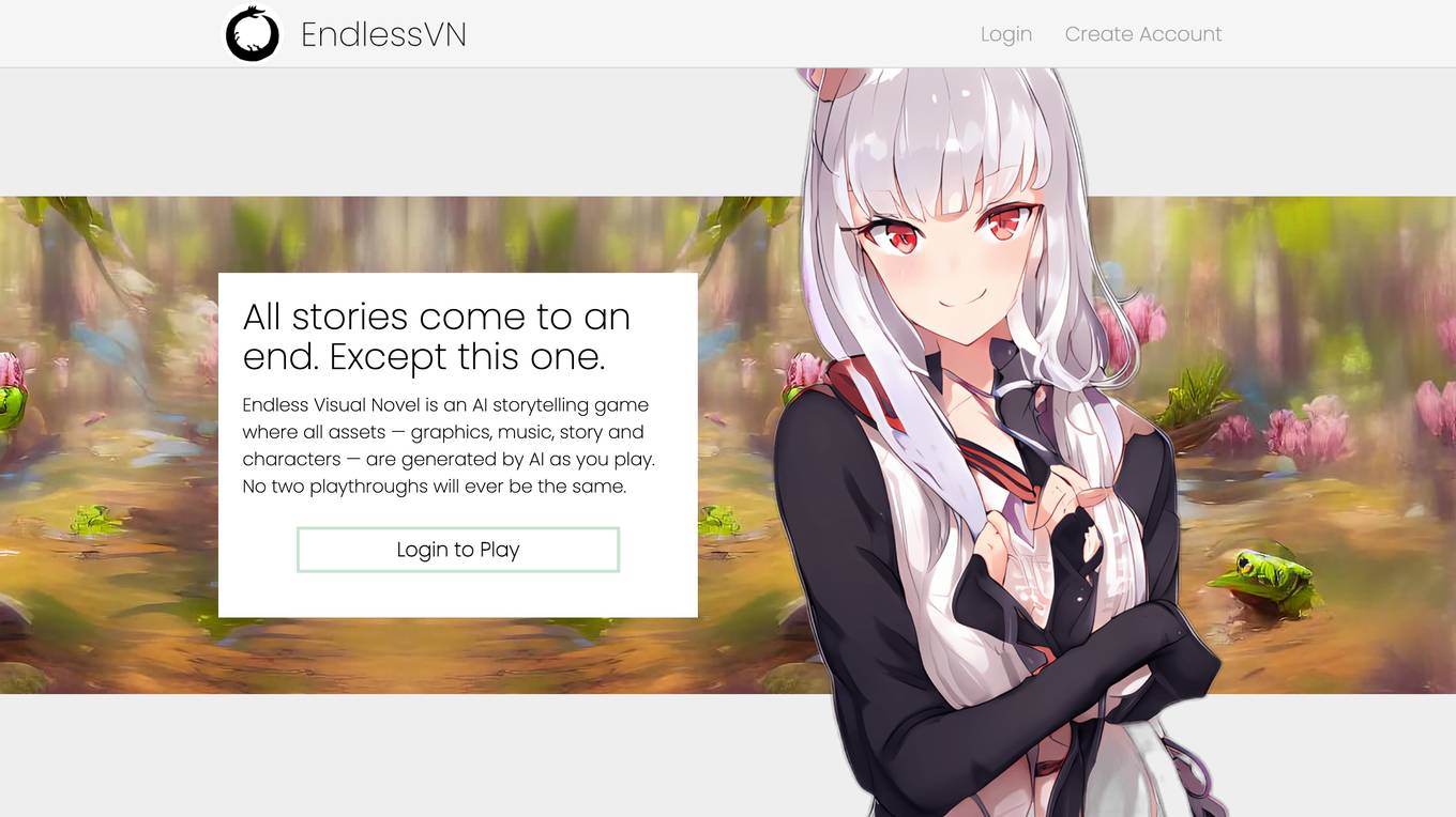 Endless Visual Novel screenshot