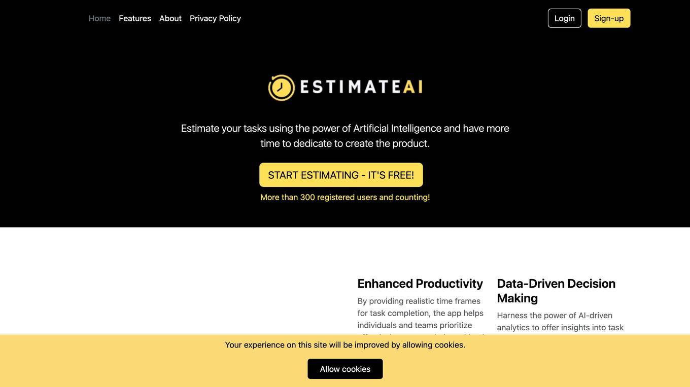 EstimateAI screenshot