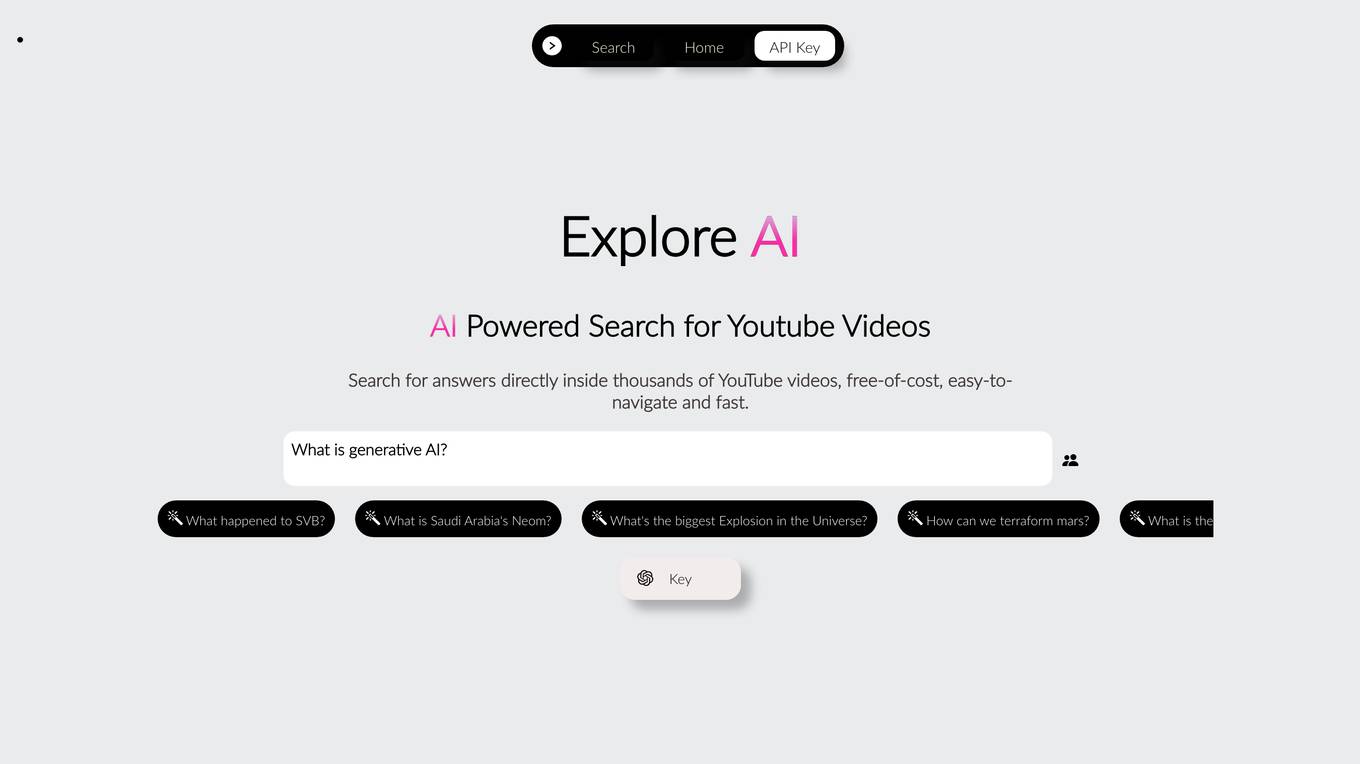 Explore AI Screenshot