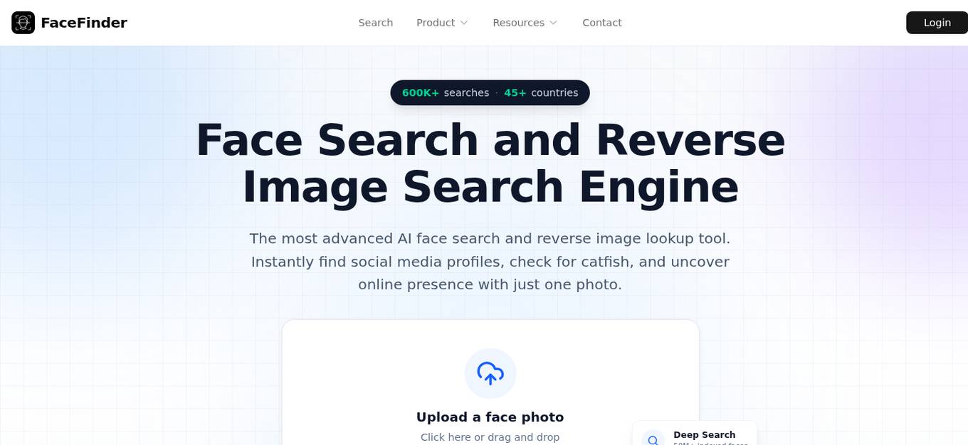 FaceFinder Screenshot