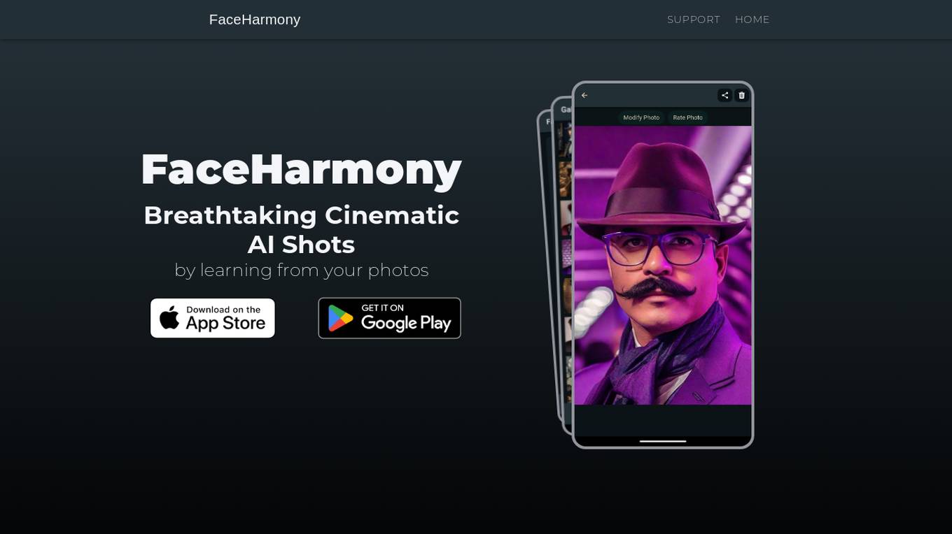 FaceHarmony screenshot