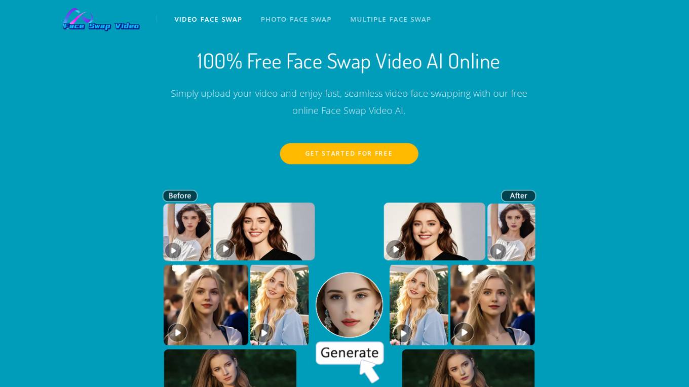 Face Swap Video AI Screenshot