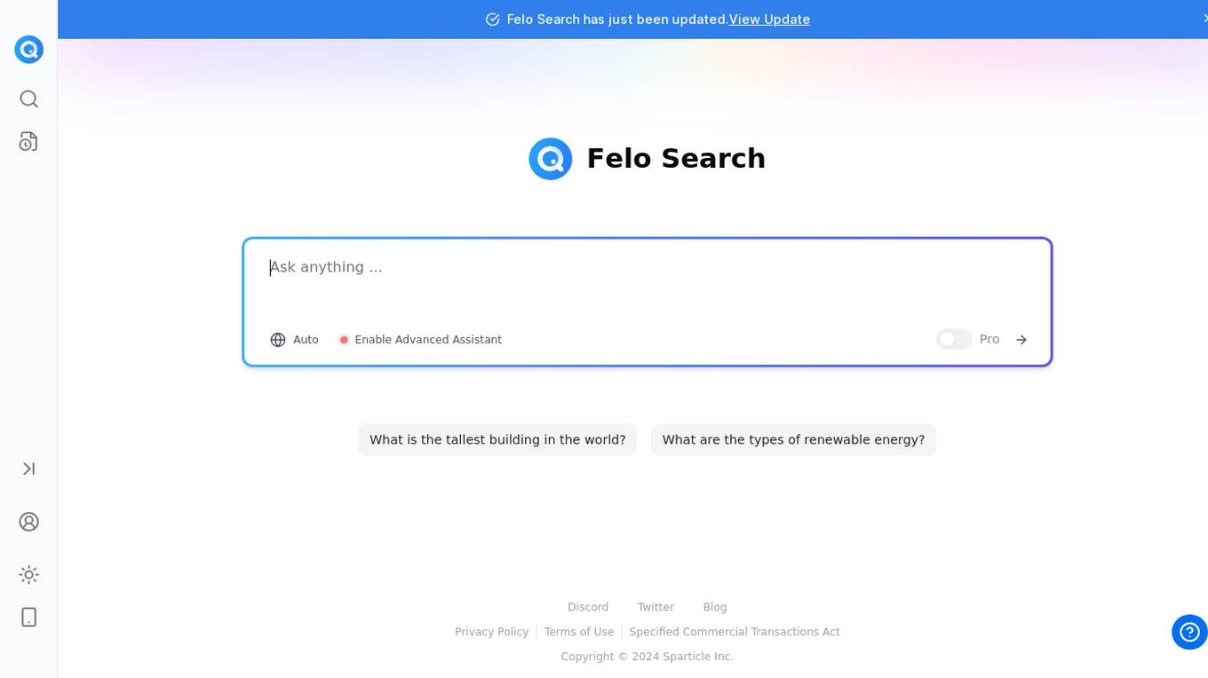 Felo Search Screenshot