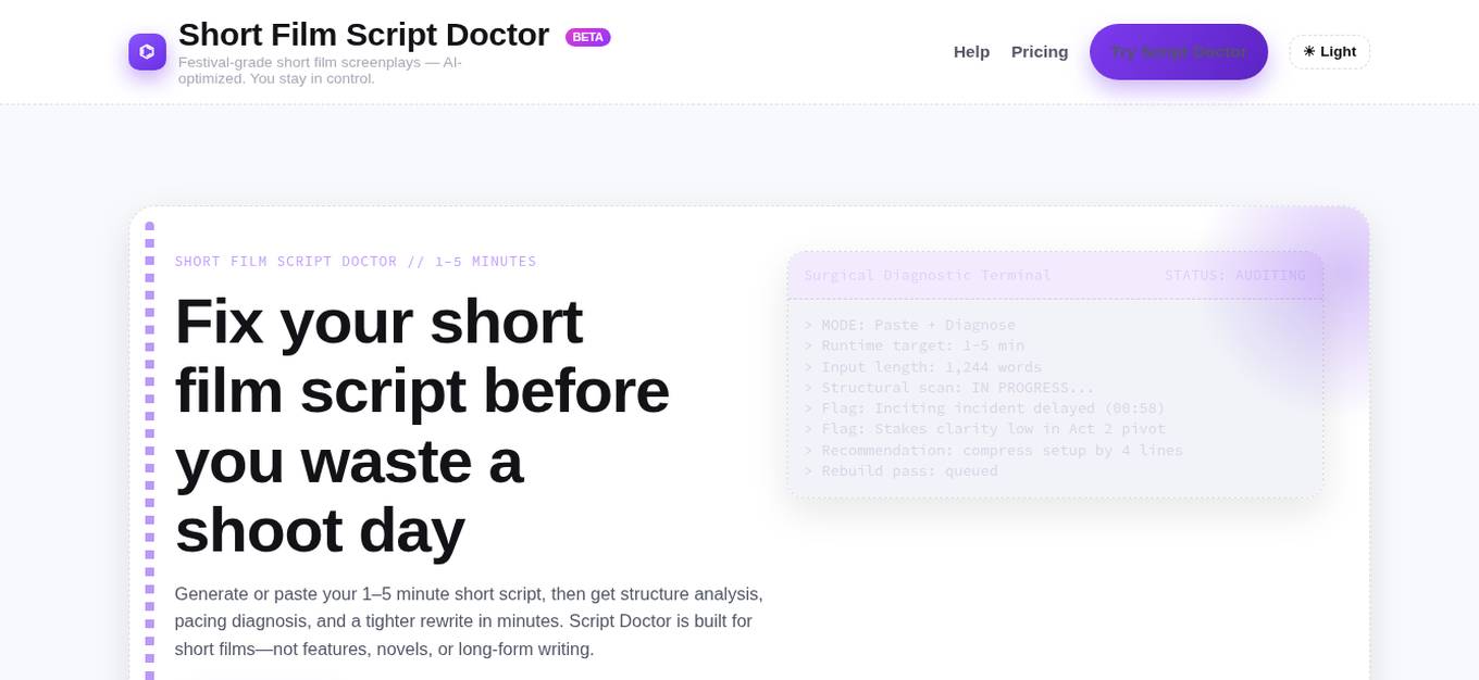 Script Doctor Screenshot