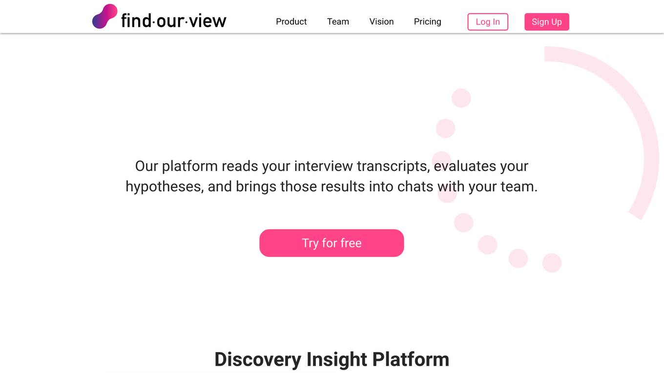 FindOurView Screenshot