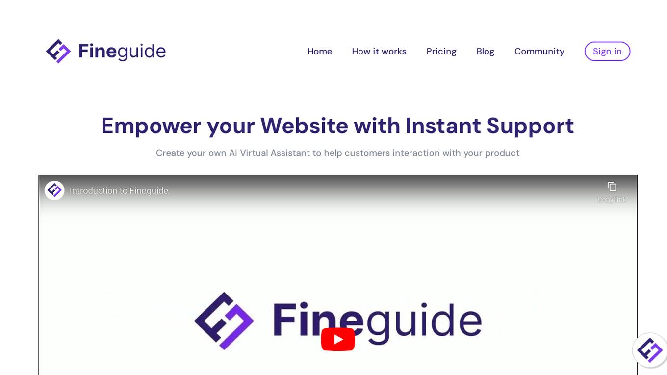 Fineguide Screenshot