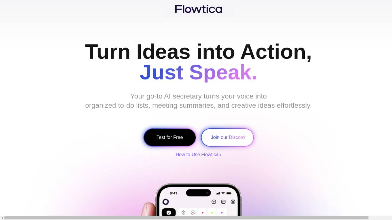 Flowtica Screenshot