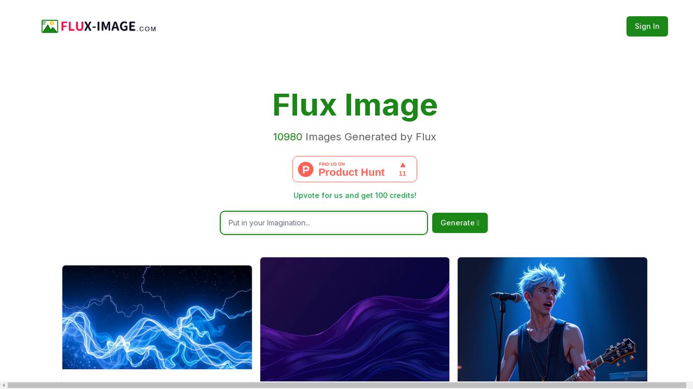 Flux Image Screenshot