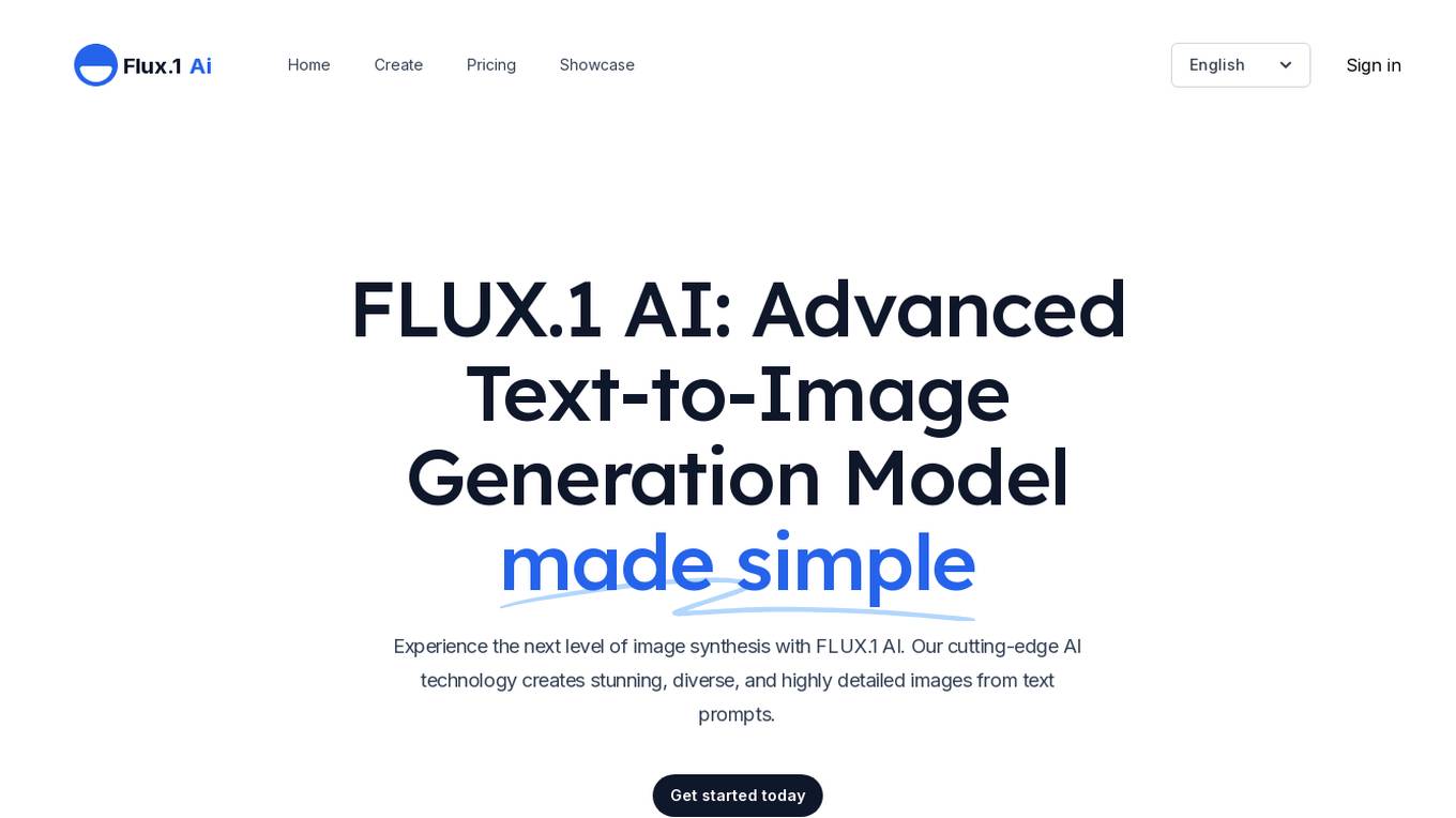 FLUX.1 AI Screenshot