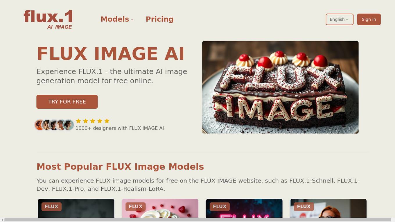 FLUX.1 Screenshot