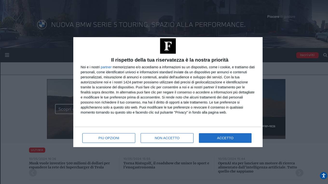 Forbes Italia Screenshot