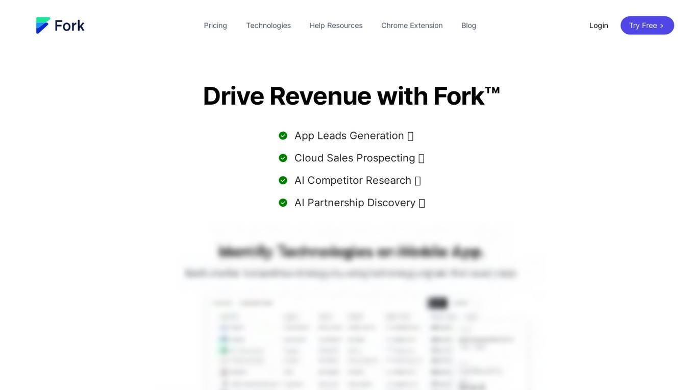 Fork.ai screenshot