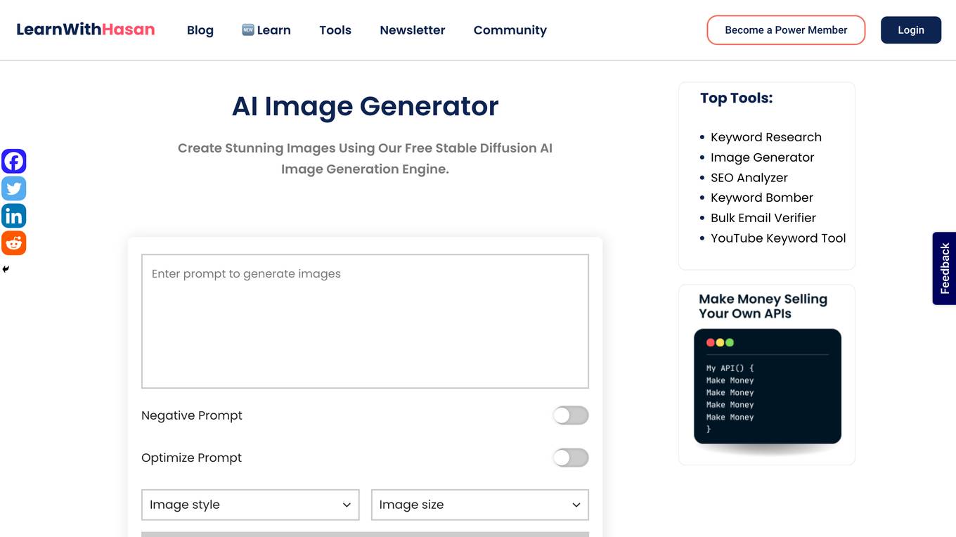 Ai Image Generator screenshot