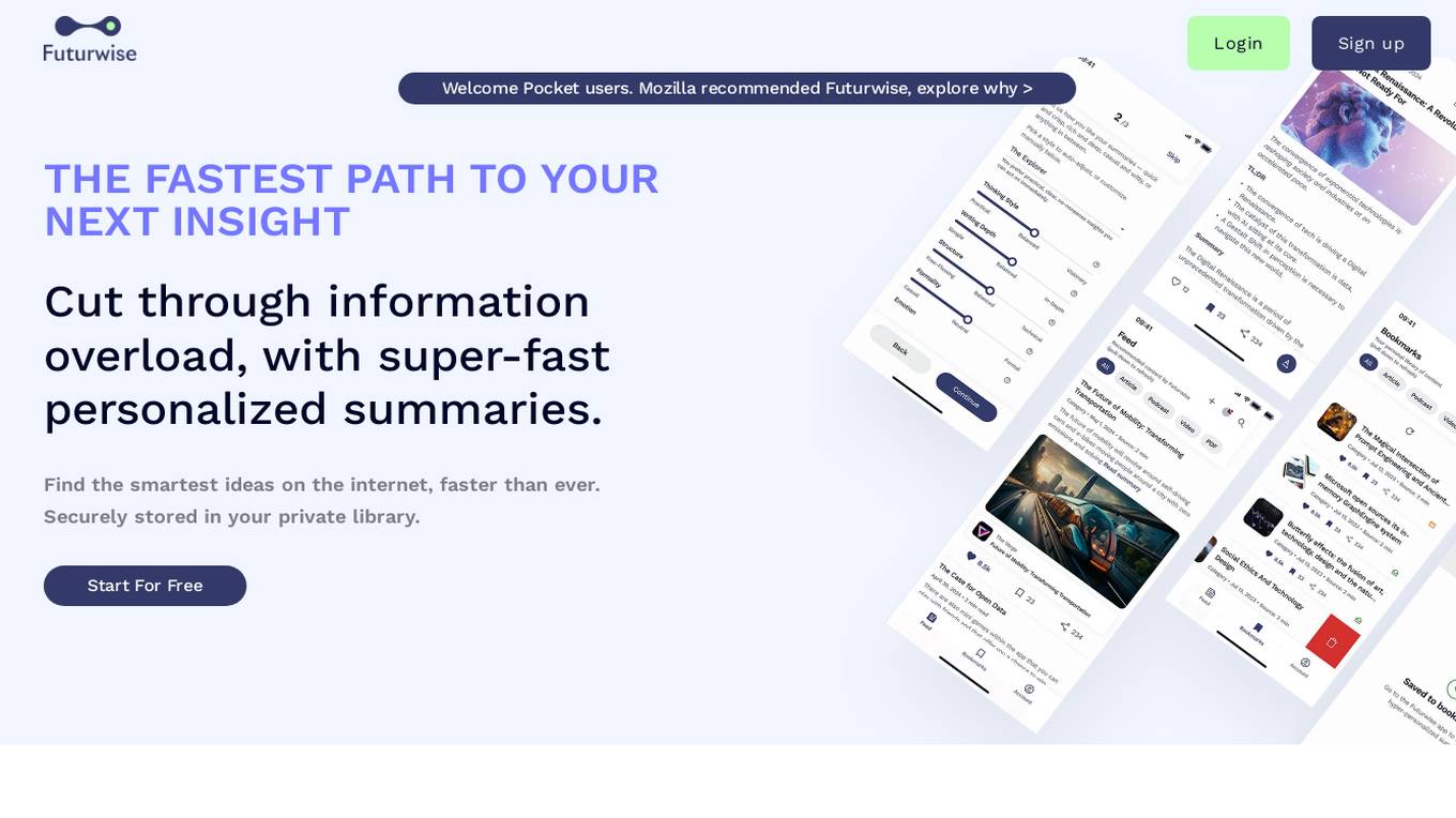 Futurwise Screenshot