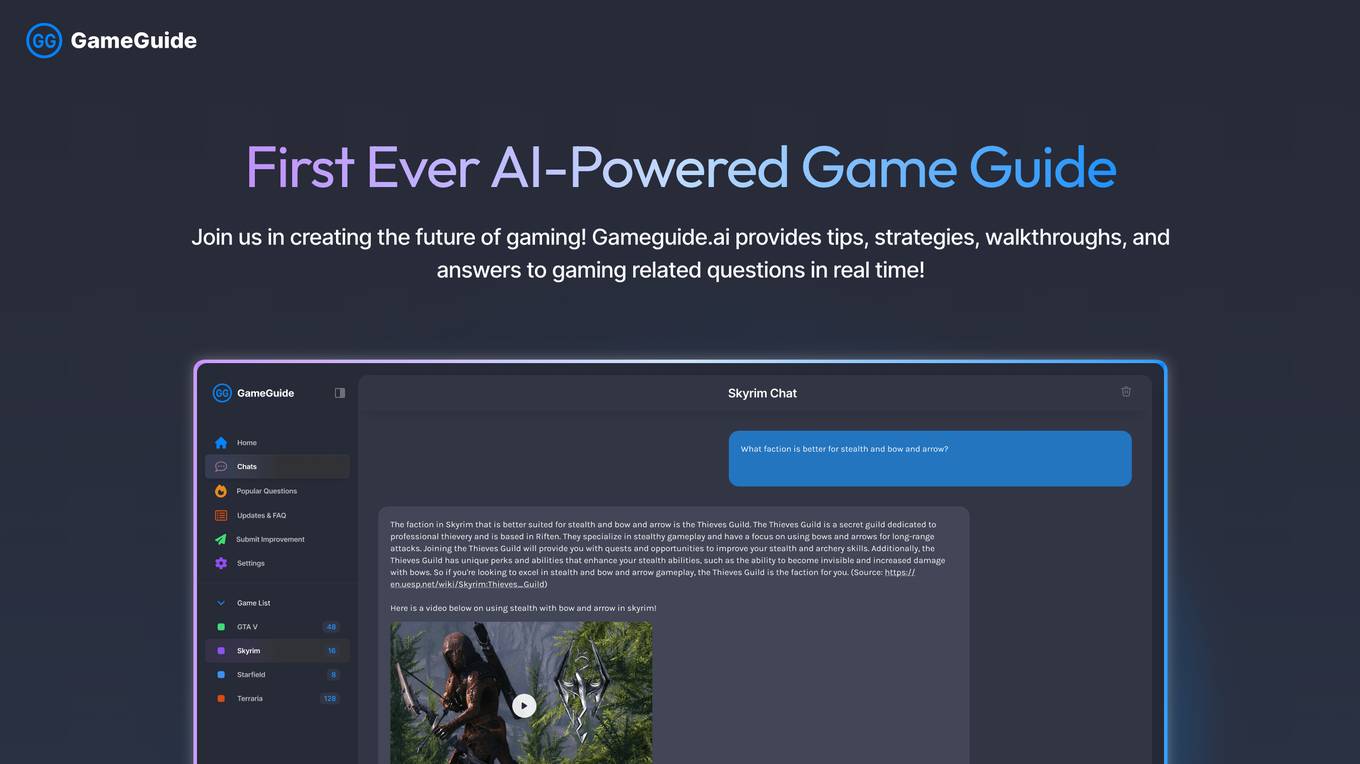 GameGuide.ai screenshot