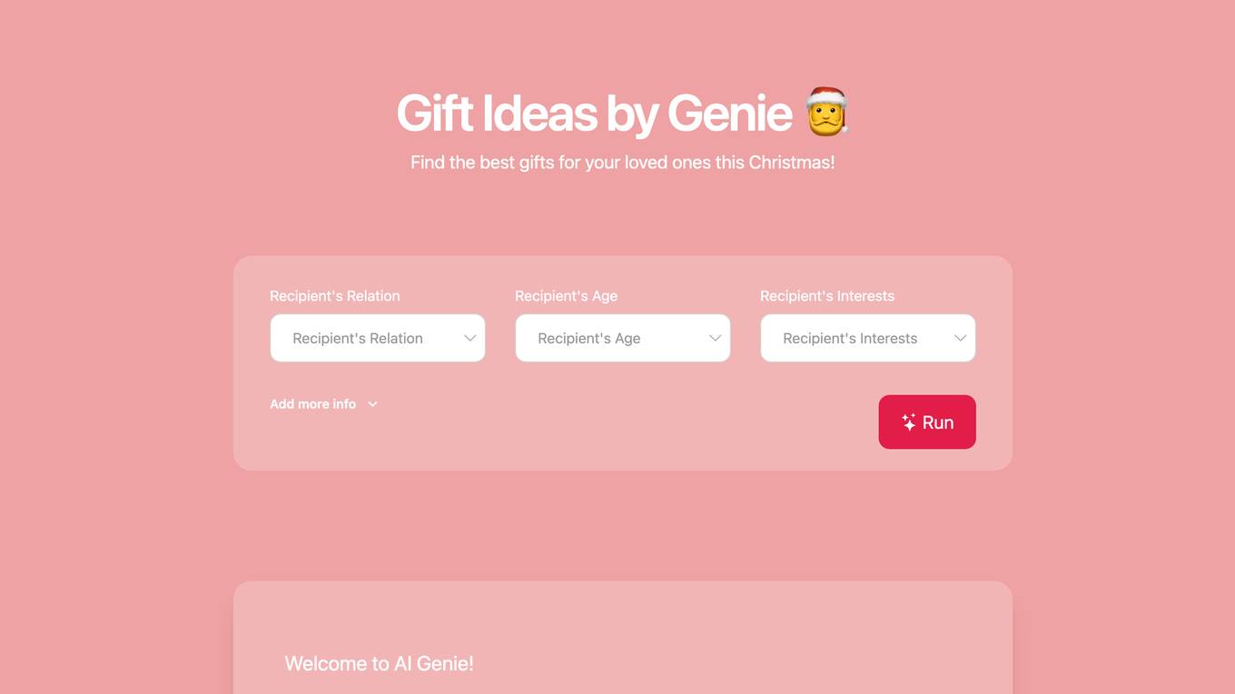 Gift Ideas by Genie screenshot