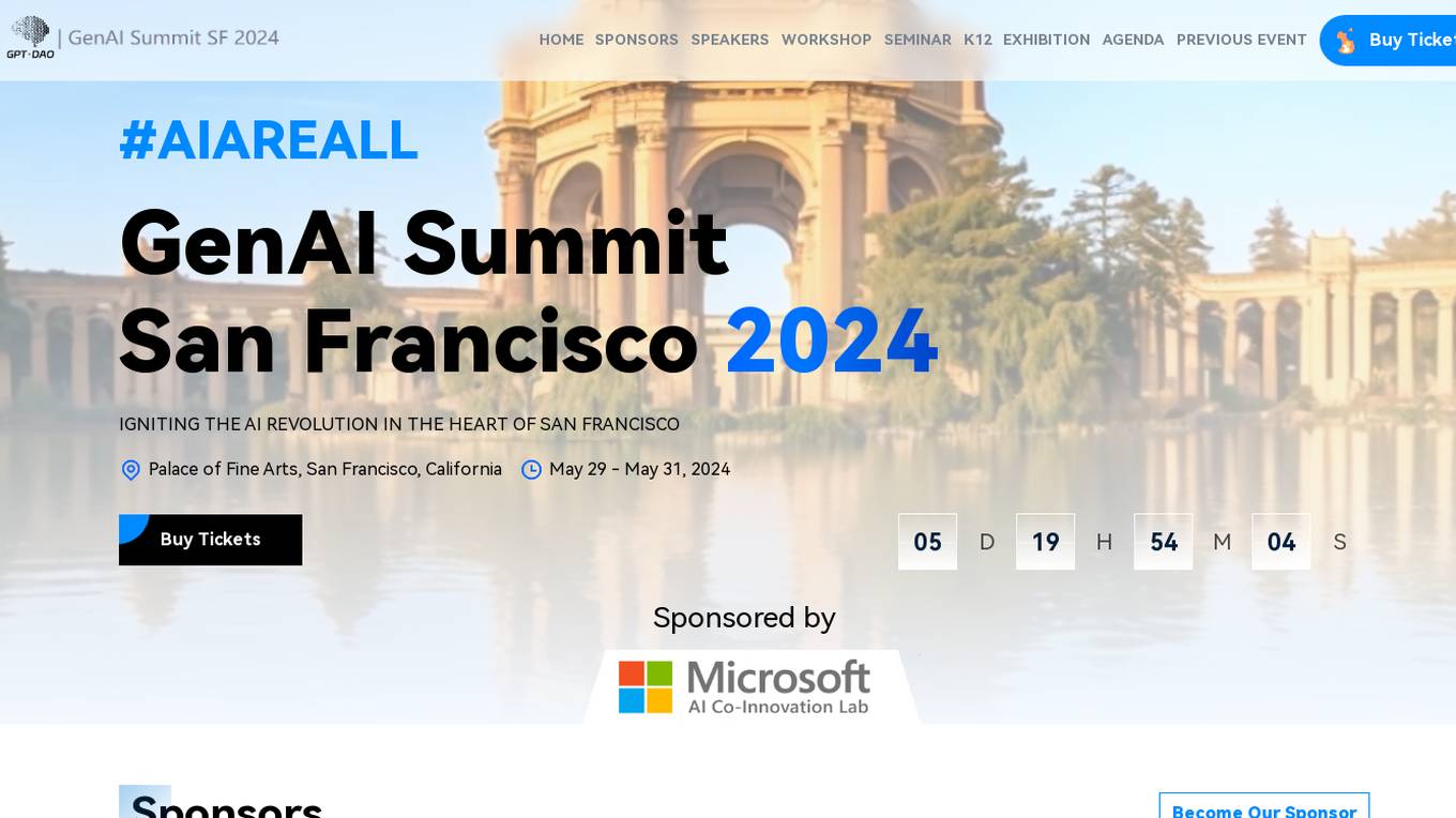 GenAI Summit San Francisco 2024 Screenshot