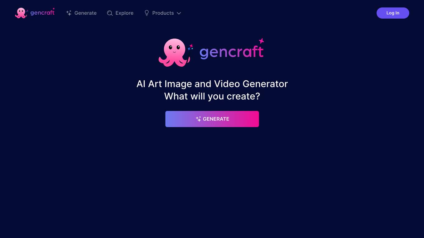 Gencraft screenshot