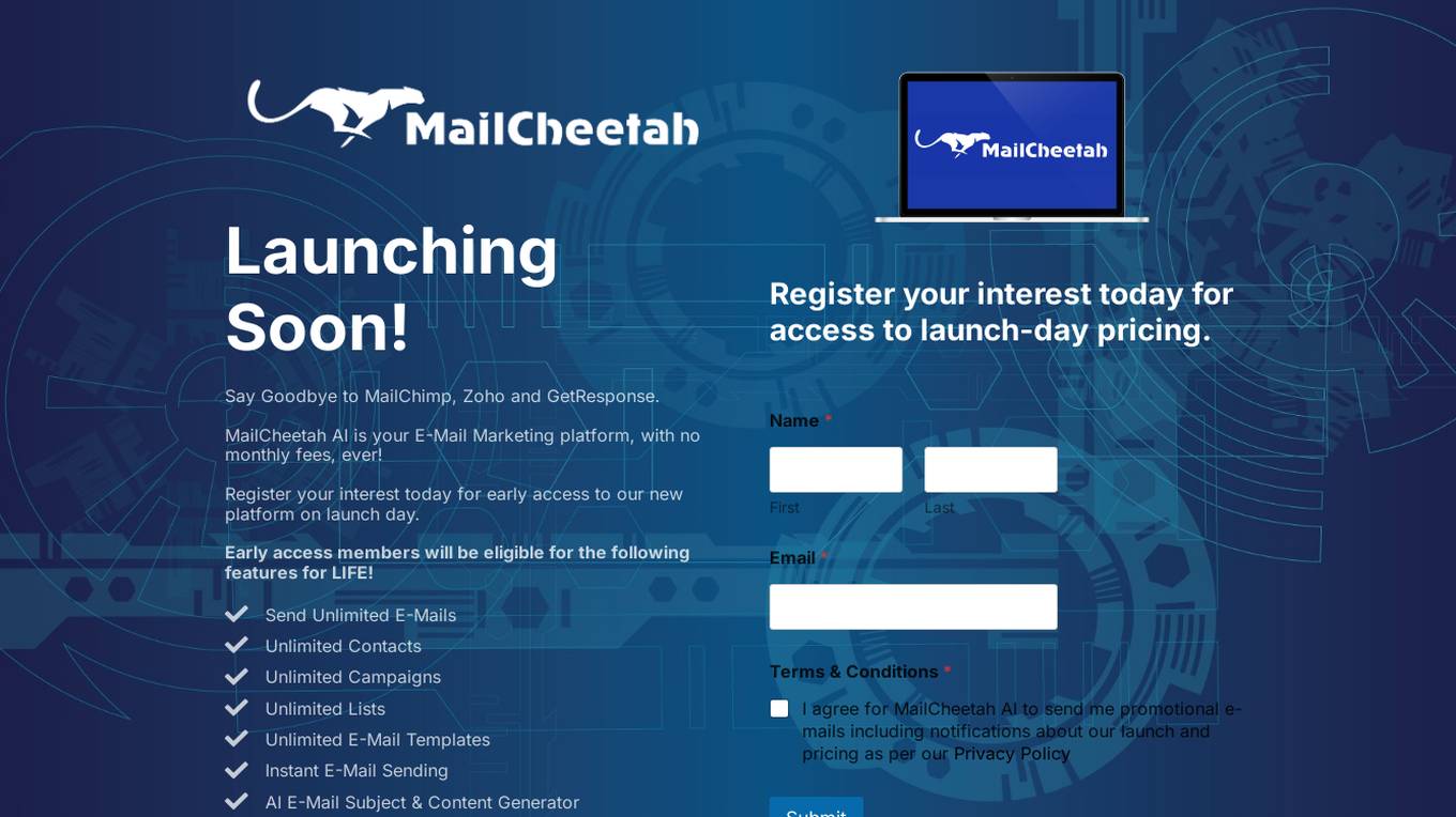 MailCheetah AI Screenshot