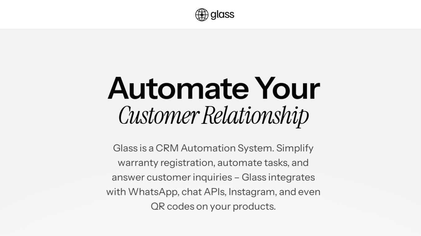 Glass screenshot