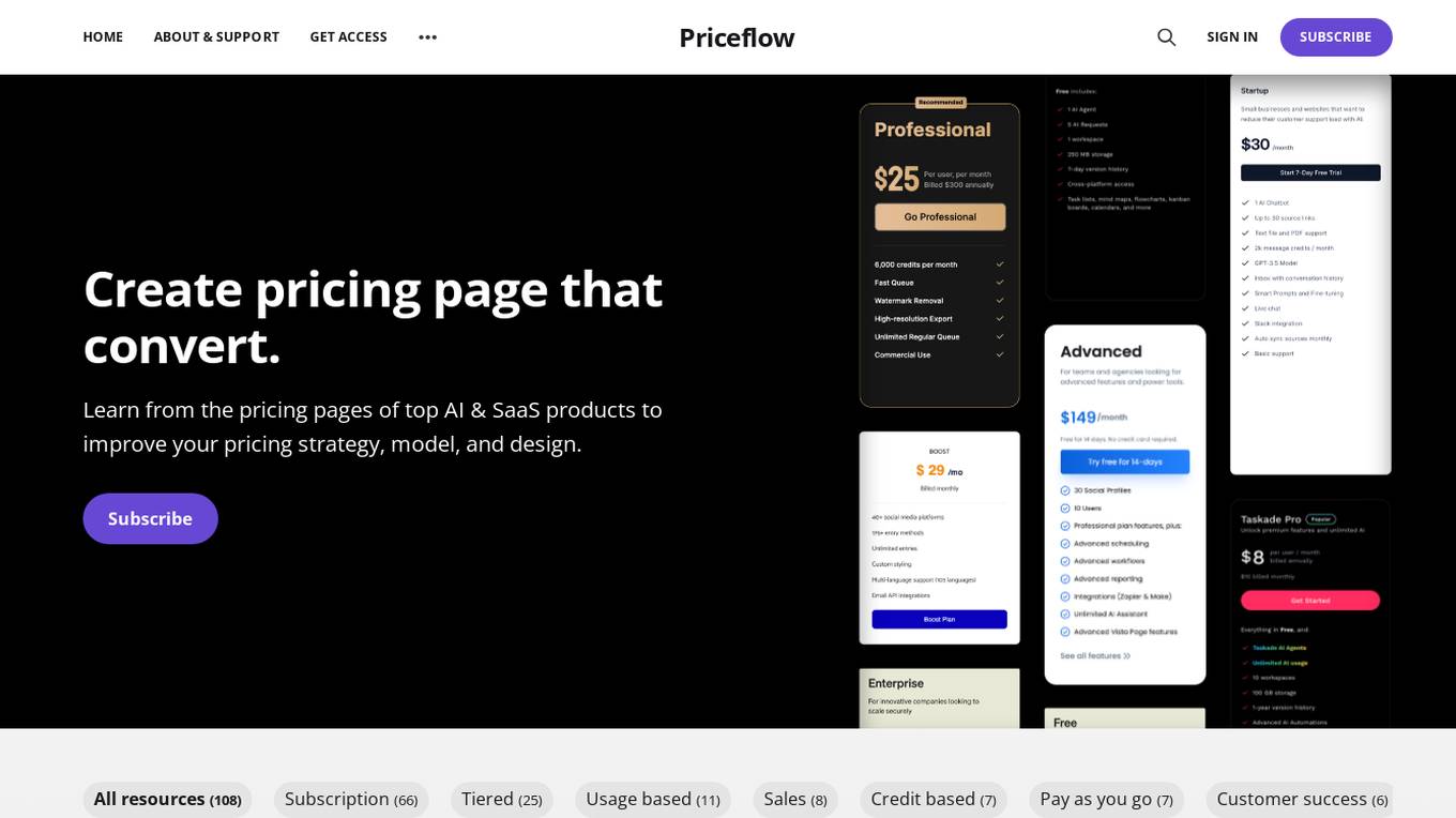 Priceflow screenshot