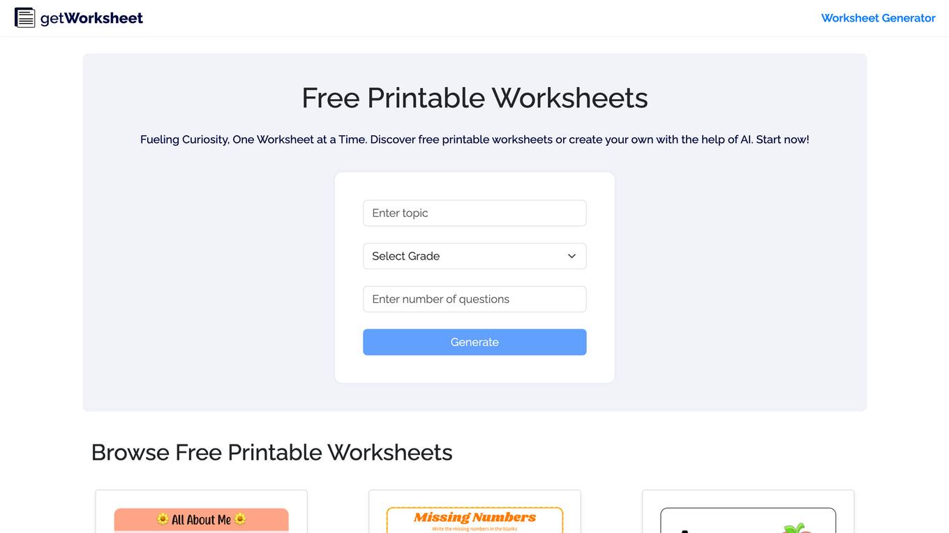 GetWorksheet screenshot