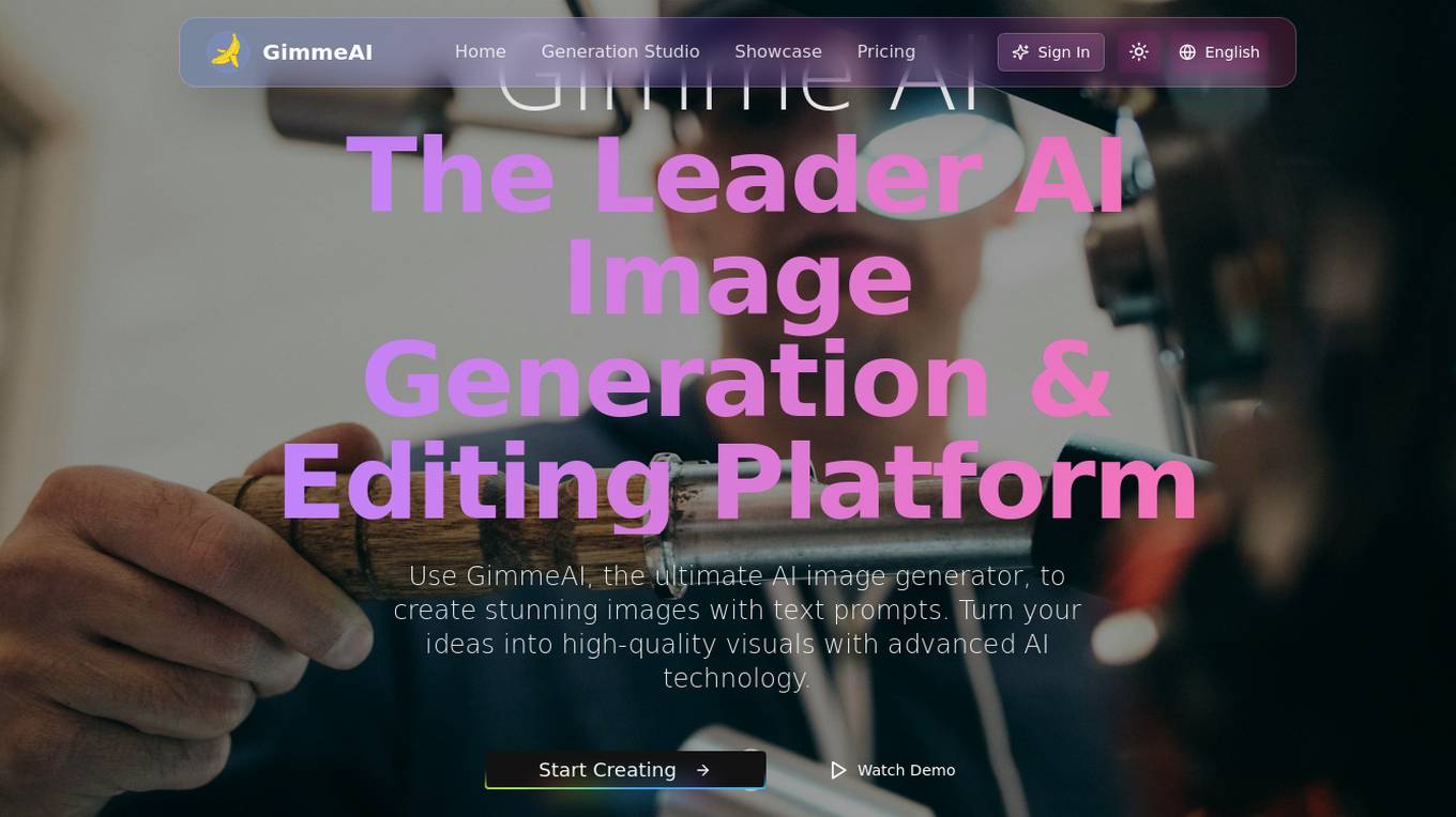 GimmeAI Screenshot