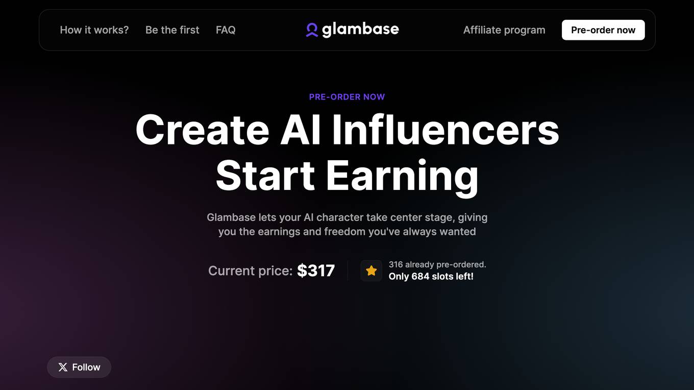 Glambase Screenshot