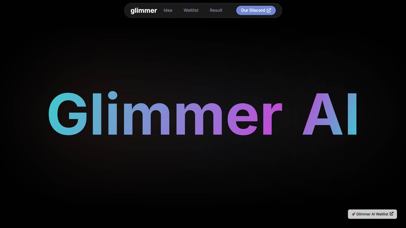 Glimmer AI Screenshot