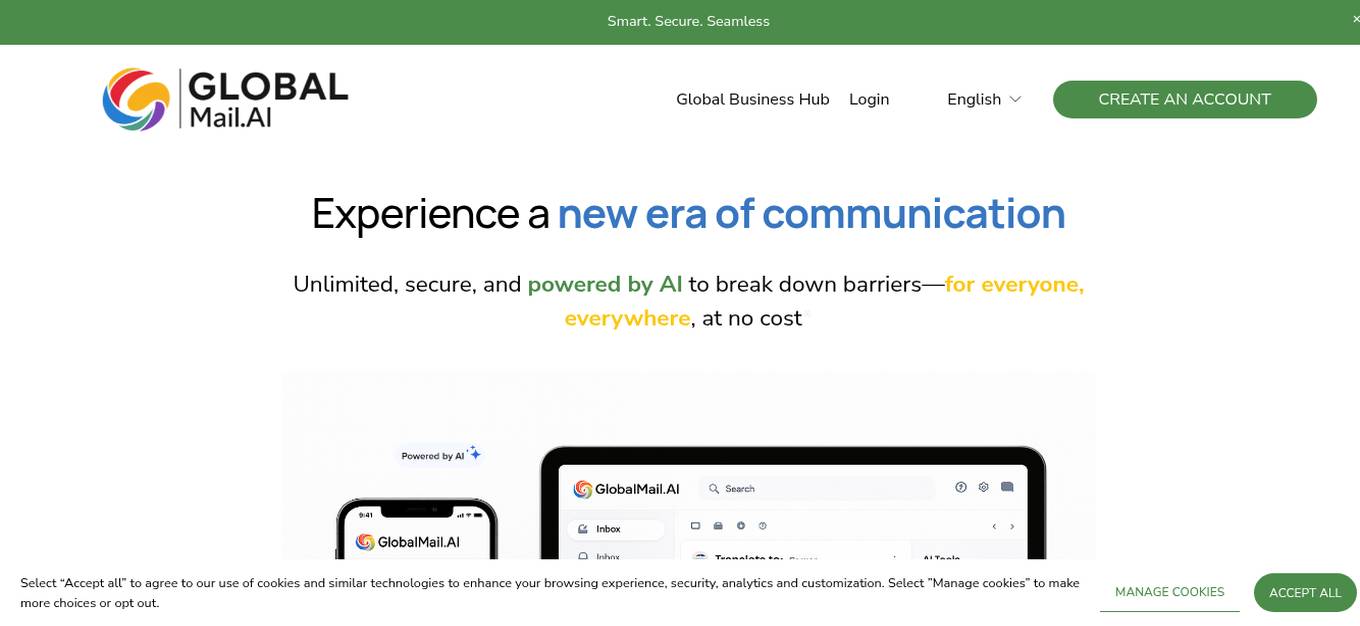 GlobalMail.AI Screenshot
