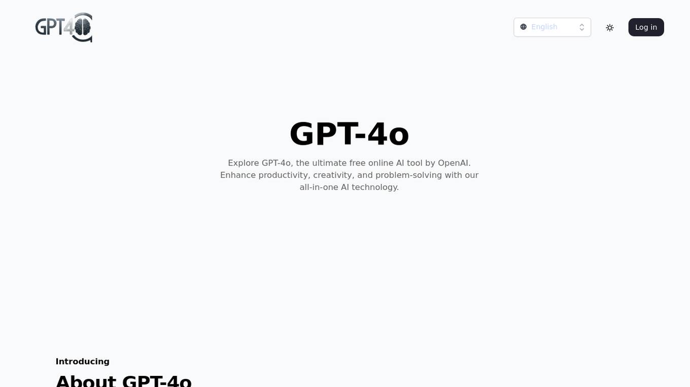 GPT-4O screenshot