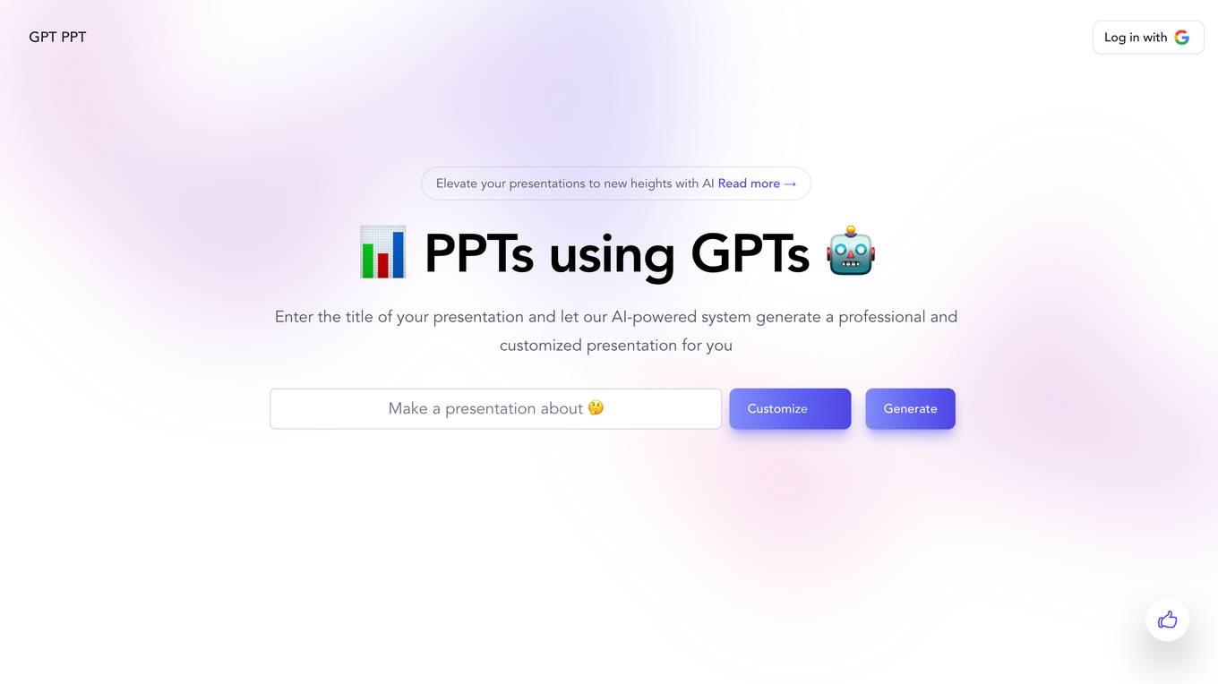 PPTs using GPTs screenshot