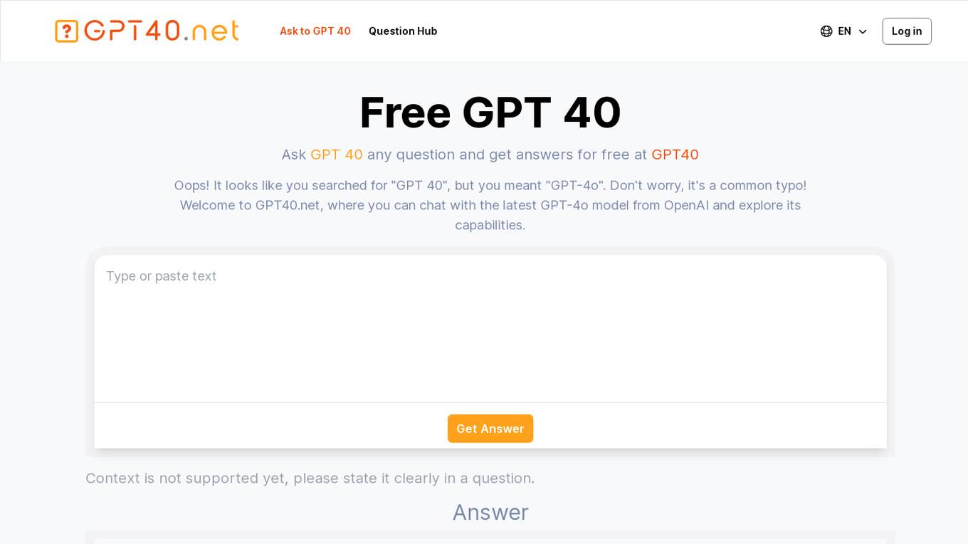 GPT40 Screenshot