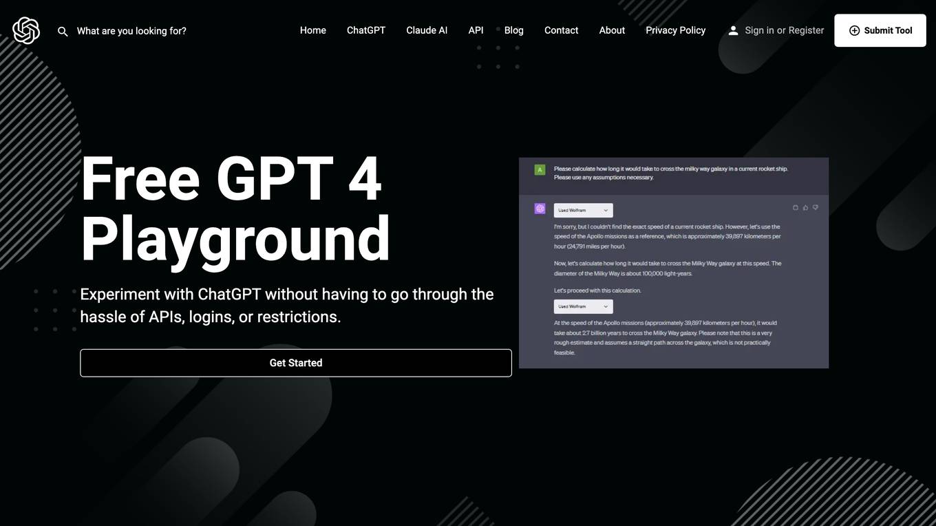 GPT4Free screenshot