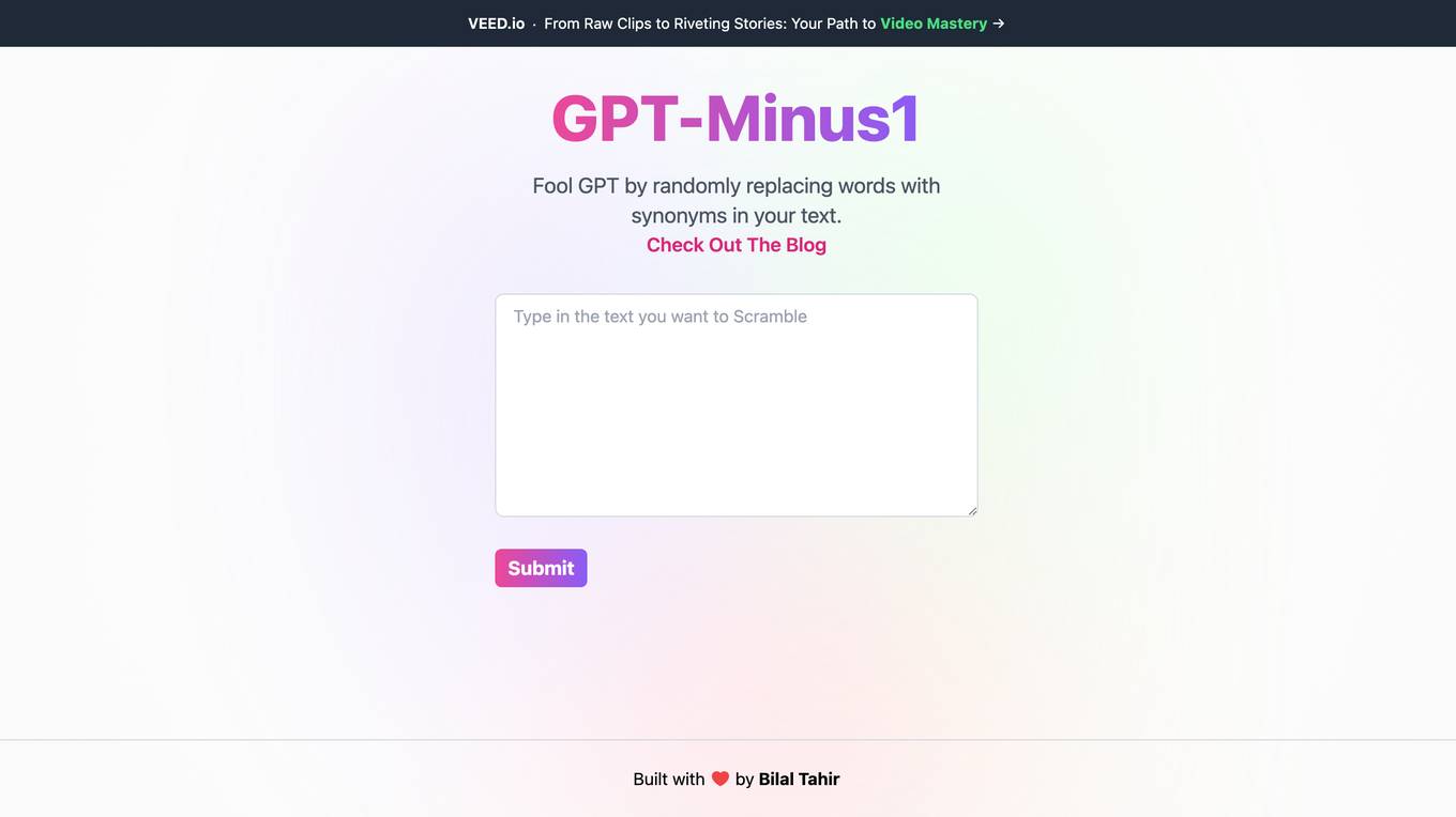 GPT-Minus1 screenshot