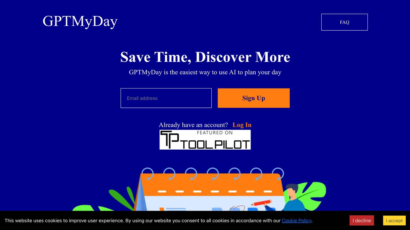 GPTMyDay Screenshot