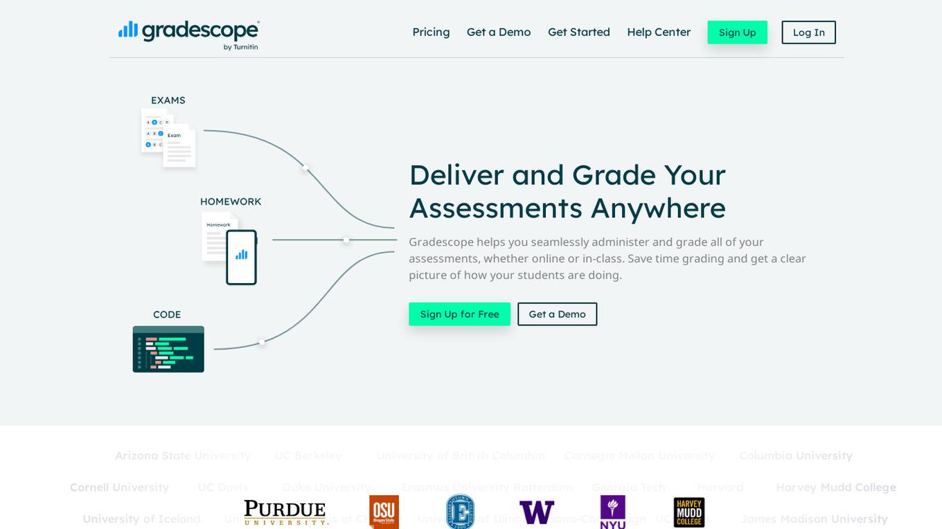 Gradescope Screenshot