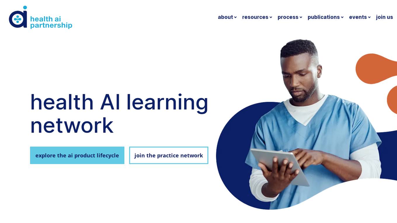 Health AI Partnership Screenshot