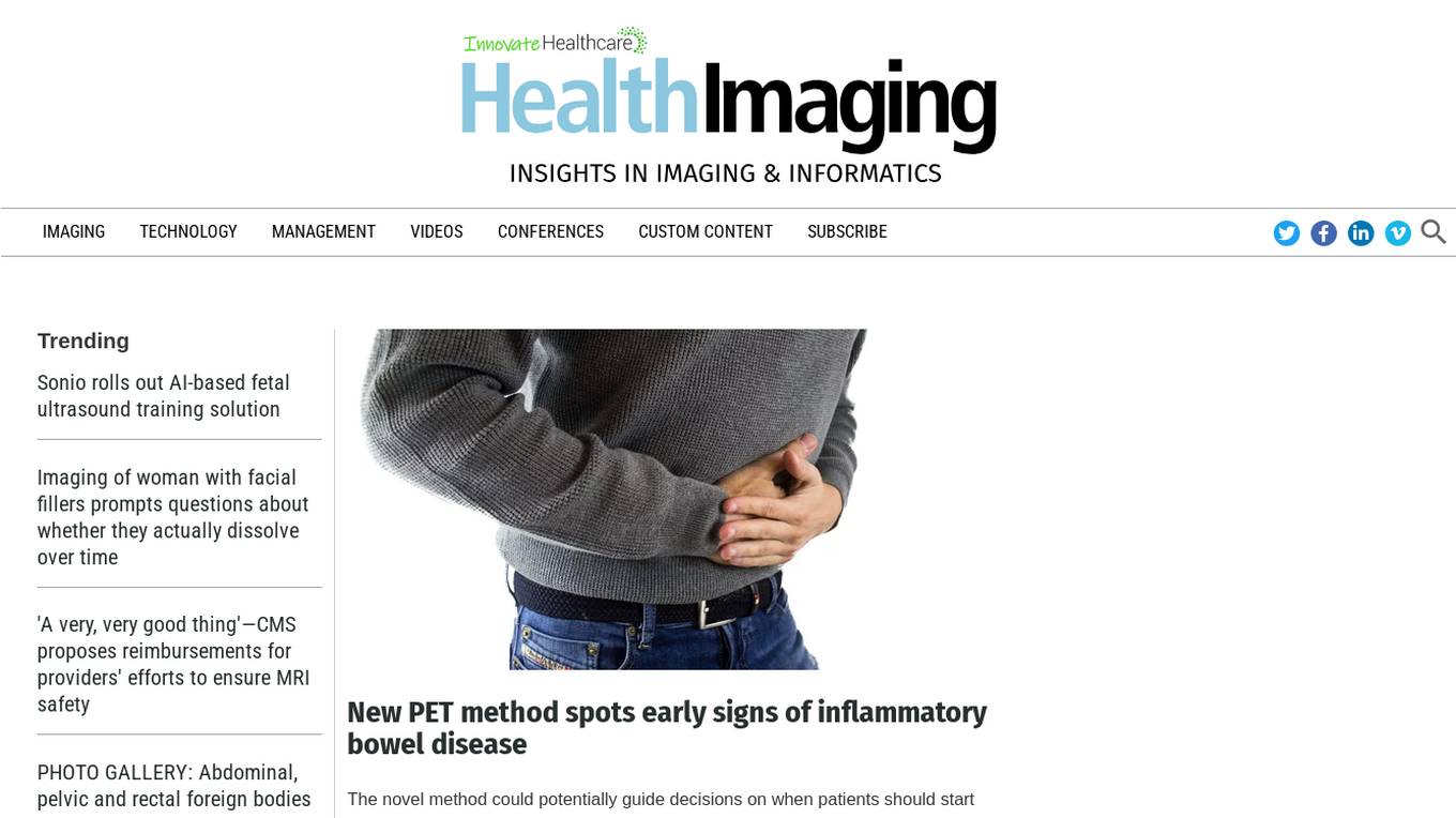 Health Imaging Screenshot